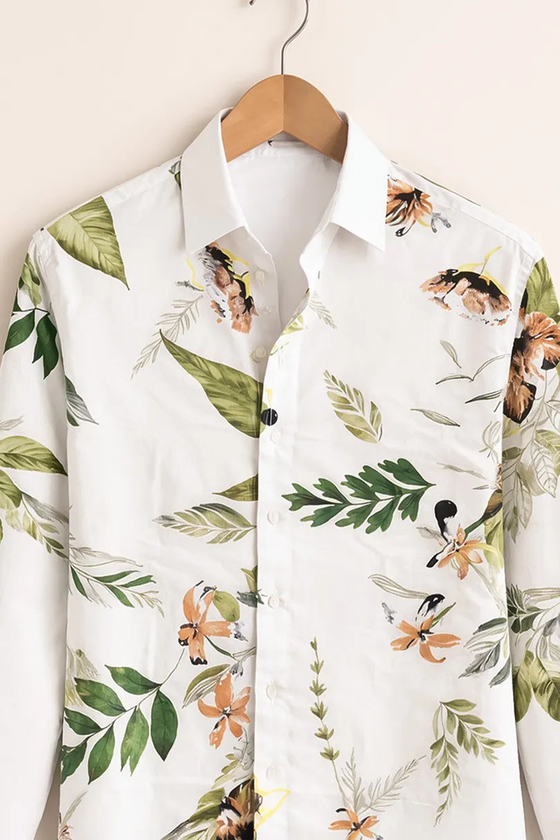 Men’s Botanical Garden Print Shirt