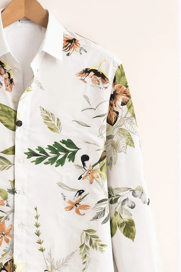Men’s Botanical Garden Print Shirt